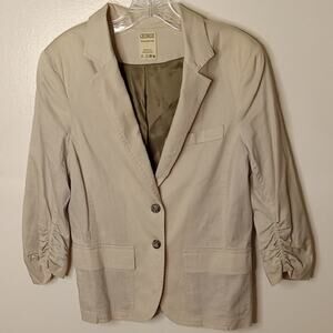 Georgie Women's Size 6 Cream Blazer. Ofiice, Business